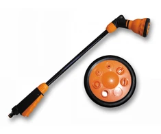Purkštuvas Bradas Juodas Line QUICK STOP, 7 funkcijų, 65cm