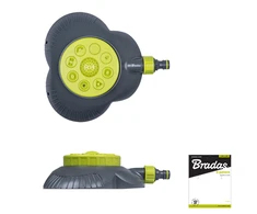Purkštuvas su pagrindu Bradas LIME LINE, 8 funkcijų