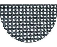 Pusapvalis durų kilimėlis Honeycomb 20mm, 45x75 cm