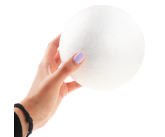 Putplasčio burbulas dekoravimui, 15 cm