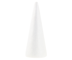 Putplasčio kūgiai dekoravimui, 30 cm, 2 vnt.
