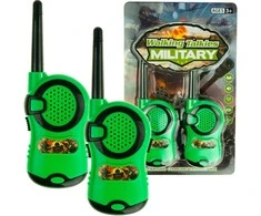 Racijų rinkinys vaikams Walkie Talkie Military