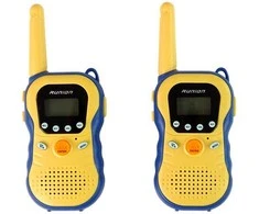 Racijų rinkinys vaikams Walkie Talkies, geltonos