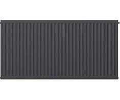 Radiatorius Mexen CC11, 300 x 600 mm, pajungimas iš apačios per vidurį, 293 W, antracito