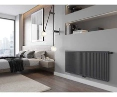 Radiatorius Mexen CC11, 500 x 1500 mm, pajungimas iš apačios per vidurį, 1195 W, antracito