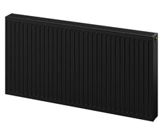 Radiatorius Mexen CC22, 400 x 1100 mm, 1304 W, pajungimas iš apačios per vidurį, juodas
