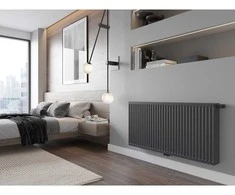 Radiatorius Mexen CC22, 600 x 400 mm, pajungimas iš apačios per vidurį, 661 W, antracito