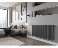 Radiatorius Mexen CC22, 600 x 600 mm, 992 W, pajungimas iš apačios per vidurį, antracitas
