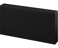 Radiatorius Mexen CC33, 300 x 1400 mm, pajungimas iš apačios per vidurį, 1868 W, juodas
