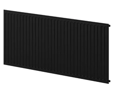 Radiatorius Mexen CH10 Hygiene, 300 x 1400 mm, 464 W, pajungimas iš šono, juodas
