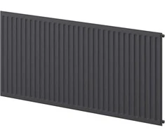 Radiatorius Mexen CH10 Hygiene, 900 x 1200 mm, pajungimas iš šono, 1072 W, antracito