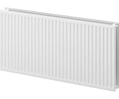 Radiatorius Mexen CH20 Hygiene, 400 x 3000 mm, 2385 W, pajungimas iš šono, baltas