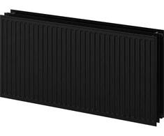 Radiatorius Mexen CH30 Hygiene, 300 x 1500 mm, pajungimas iš šono, 1308 W, juodas