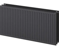 Radiatorius Mexen CH30 Hygiene, 600 x 1500 mm, pajungimas iš šono, 2263 W, antracito