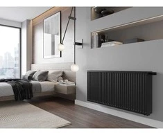 Radiatorius Mexen CV33, 900 x 2800 mm, pajungimas iš apačios, 8910 W, juodas