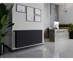 Radiatorius Mexen CVH30 Hygiene, 900 x 2600 mm, apatinio pajungimo, 5367 W, antracito