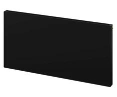Radiatorius Mexen Flat CCF11, 300 x 600 mm, 273 W, pajungimas iš apačios per vidurį, juodas
