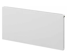 Radiatorius Mexen Flat CCF11, 400 x 1800 mm, pajungimas iš apačios per vidurį, 998 W, baltas