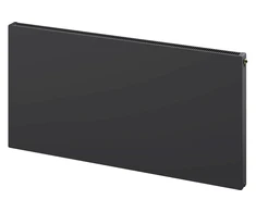 Radiatorius Mexen Flat CCF11, 500 x 500 mm, 341 W, pajungimas iš apačios per vidurį, antracitas
