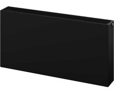 Radiatorius Mexen Flat CCF33, 400 x 1200 mm, pajungimas iš apačios per vidurį, 1898 W, juodas