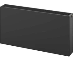 Radiatorius Mexen Flat CCF33, 400 x 1500 mm, pajungimas iš apačios per vidurį, 2372 W, antracito