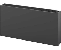 Radiatorius Mexen Flat CF33, 400 x 1400 mm, šoninio pajungimo, 2214 W, antracito