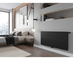 Radiatorius Mexen Line CCL11, 400 x 800 mm, pajungimas iš apačios per vidurį, 444 W, juodas