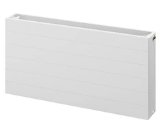 Radiatorius Mexen Line CCL33, 400 x 1500 mm, 2372 W, pajungimas iš apačios per vidurį, baltas