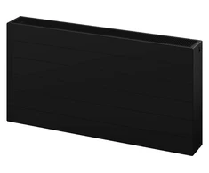 Radiatorius Mexen Line CL33, 300 x 1600 mm, 1984 W, šoninio pajungimo, juodas