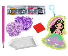 Raktų pakabuko kūrimo rinkinys Princesė