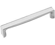 Rankenėlė voniai Besco Oxa, Baltas/Chrome (1 vnt.)