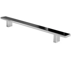 Rankenėlė voniai Besco Quadro, Chrome (1 vnt.)
