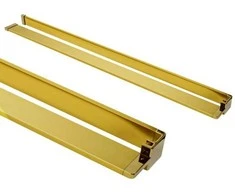 Rankšluosčių kabykla-lentynėlė dušo sienelėms Rea Evo, Gold