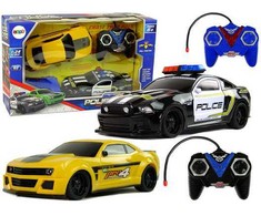 RC mašinėlių rinkinys Police Chase