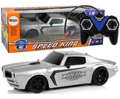 RC sportinis automobilis Champion, 1:18, sidabrinis