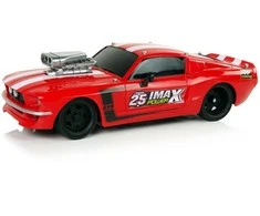 RC sportinis automobilis su pultu, 1:16, raudonas