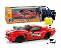 RC sportinis automobilis su pultu, 1:16, raudonas