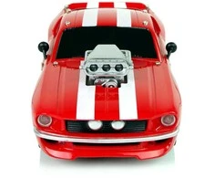 RC sportinis automobilis su pultu, 1:16, raudonas