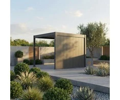Reguliuojama panelinė siena pavėsinėms Pergola ELEGANCE/DELUXE/FUSION 3.6 m, Anthracite