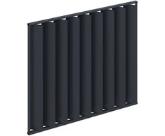 Reguliuojama panelinė siena pavėsinėms Pergola ELEGANCE/DELUXE/FUSION 3.6 m, Anthracite