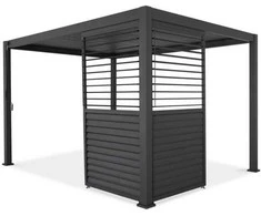 Reguliuojama žaliuzių panelė pavėsinei Pergola PREMIUM 3m, Anthracite (93 cm)