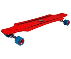 Riedlentė Longboard Hudora Cruiser Star, raudona