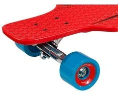 Riedlentė Longboard Hudora Cruiser Star, raudona