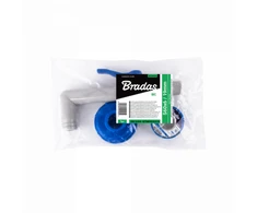 Rinkinys: čiaupas PP 90° su IBCS60x6 adapteriu 25-32mm žarnai Bradas