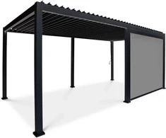 Roletas pavėsinei Pergola Premium Anthracite, 3m
