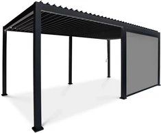 Roletas pavėsinei Pergola Premium Anthracite, 4m