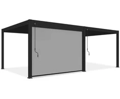 Roletas pavėsinėms Pergola ELEGANCE/DELUXE/FUSION 3.6 m, Anthracite (339.9 cm)