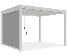 Roletas pavėsinėms Pergola ELEGANCE/DELUXE/FUSION 3 m, Baltas
