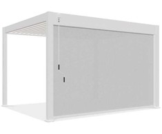 Roletas pavėsinėms Pergola ELEGANCE/DELUXE/FUSION 4 m, Baltas