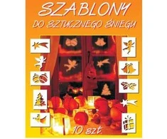Šablonai dirbtiniam sniegui, 10 vnt.